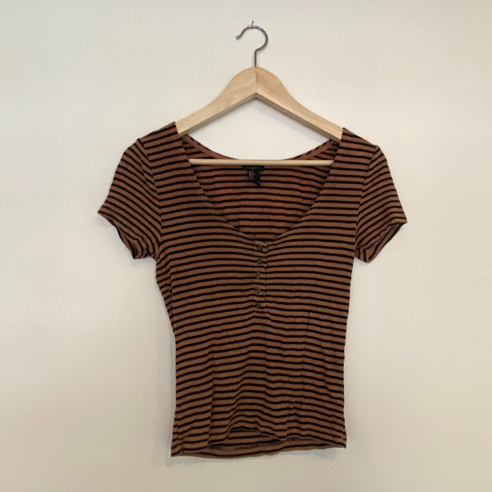 Forever 21 Striped Top